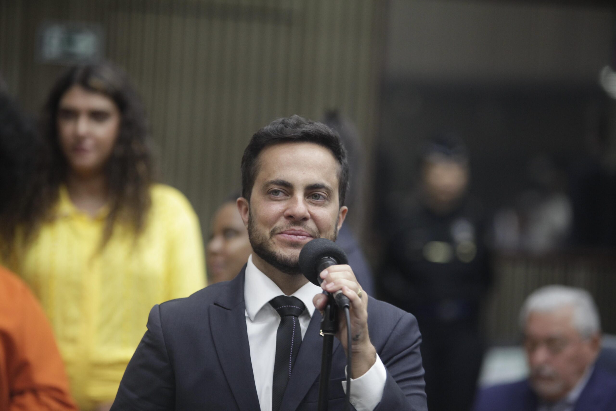 Thammy Miranda toma posse para seu segundo mandato na Câmara Municipal de São Paulo